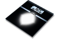 Beurer BG21 Glass Diagnostic Scale - Black